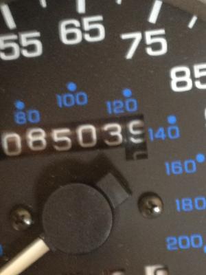 1997 Honda Goldwing Motorcycle Odometer