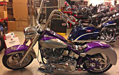 1999 Harley Davidson Fatboy Frame w S&S motor carburetor and custom paint