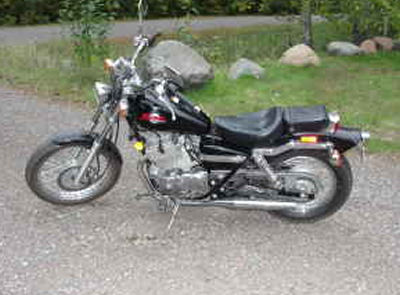 1999 Honda Rebel (NOT the bike for sale in this ad)