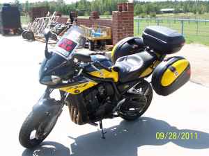 2003 Yamaha FZ1 Yellow and Black