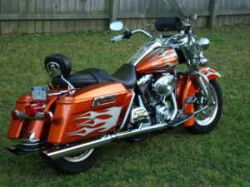 2004 Harley Davidson Road King FLHRI Tribal Custom Motorcycle Paint Job 