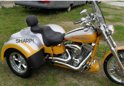 Custom 2004 Harley Davidson Screamin Eagle Softail Deuce Trike for sale by owner 