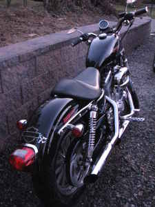 Custom Black 2004 Harley Davidson Sportster XL 