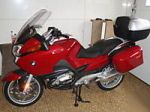 2005 BMW R1200RT red