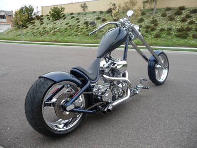 2006 Custom Built Motorcycle by Big Easy Chopper Brighton Bikeworks Drop Seat Rigid Frame