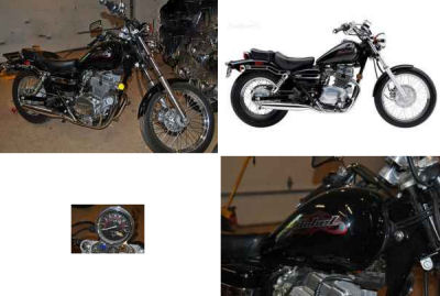 2006 Honda Rebel 250 Motorcycle 