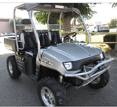 2007 Polaris Ranger XP 700 ATV 4X4 w True 4 Wheel drive and turf mode