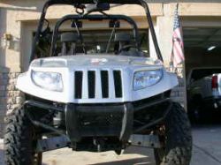 White Sport Metallic Paint  Baja Style 2008 Arctic Cat Prowler 700 xtx for Sale by owner