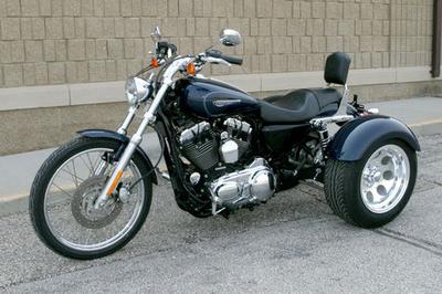 2008 Harley Davidson XL1200 Sportster Trike Conversion