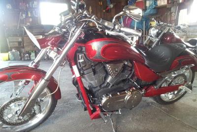 2008 Victory Jackpot Premium (this photo is for example only; please contact seller for pics of the actual motorcycle for sale in this classified)