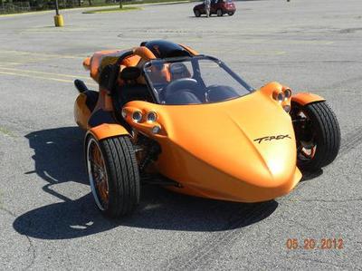 2010 Campagna T Rex (this photo is for example only; please contact seller for pics of the actual Trike motorcycle for sale in this classified)
