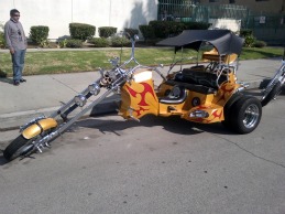 2011 Chopper Trike with Sound System and Double Rear Tire 