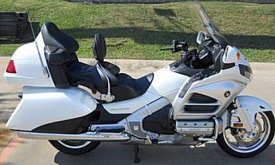 White 2012 Honda Goldwing GL1800 (example only; please contact seller for pics)