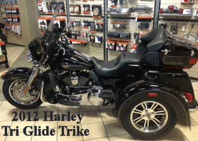 2012 Harley Davidson Tri Glide Ultra Classic Trike 