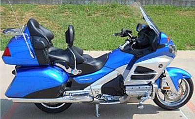 Blue 2012 Honda Goldwing GL1800 GL 1800 Motorcycle (this photo is for example only; please contact seller for pics of the actual motorcycle for sale in this classified)