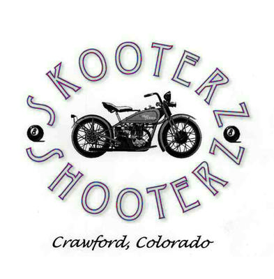 2013 Skooterz & Shooterz Motorcycle Rally Flyer Logo