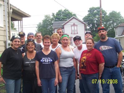 The Gang that Helps at the Annual Motorcycle Poker Run for Veterans in Ohio