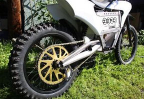 2009 Zero emissions electric dirt bike motorcycle