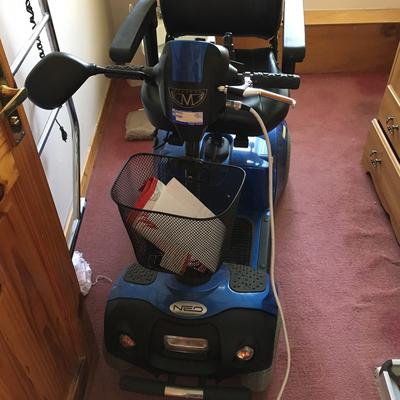 Gently Used Mercury Neo 6 4 wheeled Electric Mobility Scooter for Sale