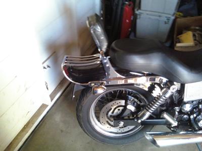 Harley Davidson Bobtail Fender Motorcycle Rack