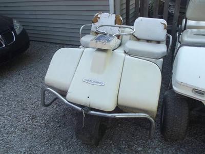 1971 Harley Davidson golf cart with a gas motor for sale by owner