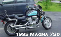 1995 honda magna 750