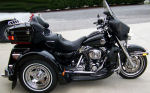 2004 Harley Davidson Ultra Classic Lehman Trike Conversion Kit Motorcycle