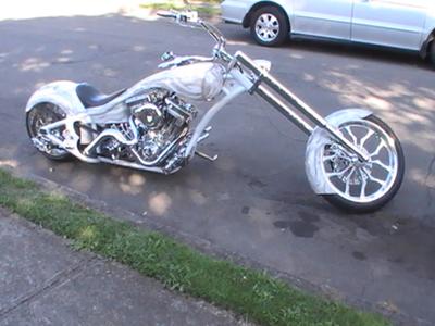 The Liberty Chopper is a beautiful motorcycle God Bless the USA