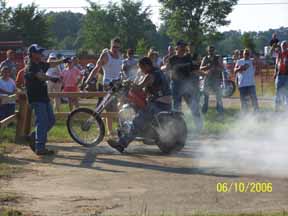 motorcycle rally 2006 pictures pics picture burnout contest