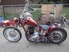 Left side view of the 650cc 1968 Triumph Chopper for Sale by owner