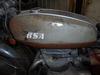 1972 BSA Lightning 650cc Twin motorcycle fuel tank for sale in SD