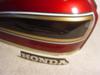 1976 HONDA CB750 FUEL TANK - ORIGINAL HONDA ANTARES RED COLOR PAINT (this photo is for example only; please contact seller for pics of the actual motorcycle parts for sale in this classified)