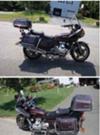 1981 Honda Goldwing GL1100  (this photo is for example only; please contact seller for pics of the actual motorcycle for sale in this classified)
