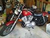 1992 Harley Davidson XLH Sportster 883 w red paint color