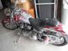 1998 Harley Davidson Custom Fatboy w custom Red, Silver and White Motorcycle Paint