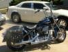 1998 Harley Davidson Fatboy Sinister Blue Pearl Paint