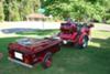 Candy Spectra Red, Two Tone Paint 1999 Honda Goldwing Trike GL1500 Motorcycle Trailer