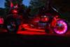 Candy Spectra Red, Two Tone Paint 1999 Honda Goldwing Trike GL1500 Motorcycle Trailer LED Lights