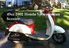 2002 Honda Metropolitan Motor Scooter w off white and red paint color 