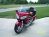 Cherry Red 2004 Honda Goldwing (example only)