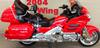 2004 Honda Goldwing GL1800 with red paint color scheme (example only)