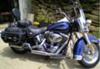 Blue 2006 Harley Heritage Softail Classic