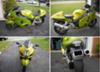 2006 Hayabusa 1300 R w hindle exhaust , lowering link, strapped front suspension, custom modifications and House of Color Pearl green paint (this photo is for example only; please contact seller for pics of the actual motorcycle for sale in this classified)