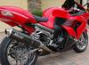 2006 Kawasaki Ninja ZX14 with red and black paint color combination (this photo is for example only; please contact seller for pics of the actual motorcycle for sale in this classified)