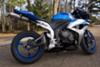 Royal Cobalt Blue and Silver 2007 Honda CBR 600RR w Blue Powder-Coat Rims (this photo is for example only; please contact seller for pics of the actual motorcycle for sale in this classified)
