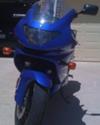 Royal Blue 2007 Yamaha YZF 600R w Frame Sliders D&D Exhaust Pipes 