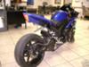 Royal Blue 2009 Yamaha YZF R1 for Sale Rear Fender, Wheel and Exhaust System