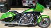 2012 Kawasaki Vulcan Vaquero w Candy Lime Green and Black paint (this motorcycle is for example only; please contact seller for pics of the actual bike for sale)