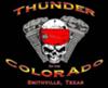 Fifth Annual Thunder on the Colorado Motorcycle Rally Flyer