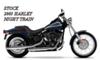 Vivid Black Gunmetal Pearl Gray Paint 2003 HD NIGHT TRAIN FXSTB Harley Davidson 